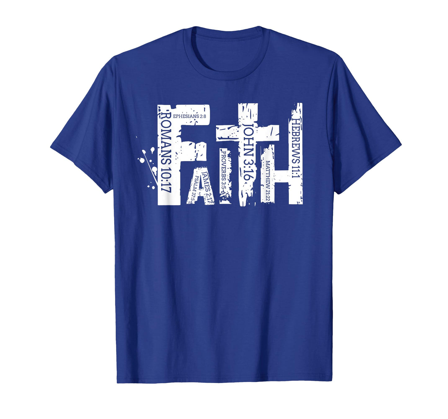 Retro Christian Faith Bible Verse Religious Christian Cross T-Shirt