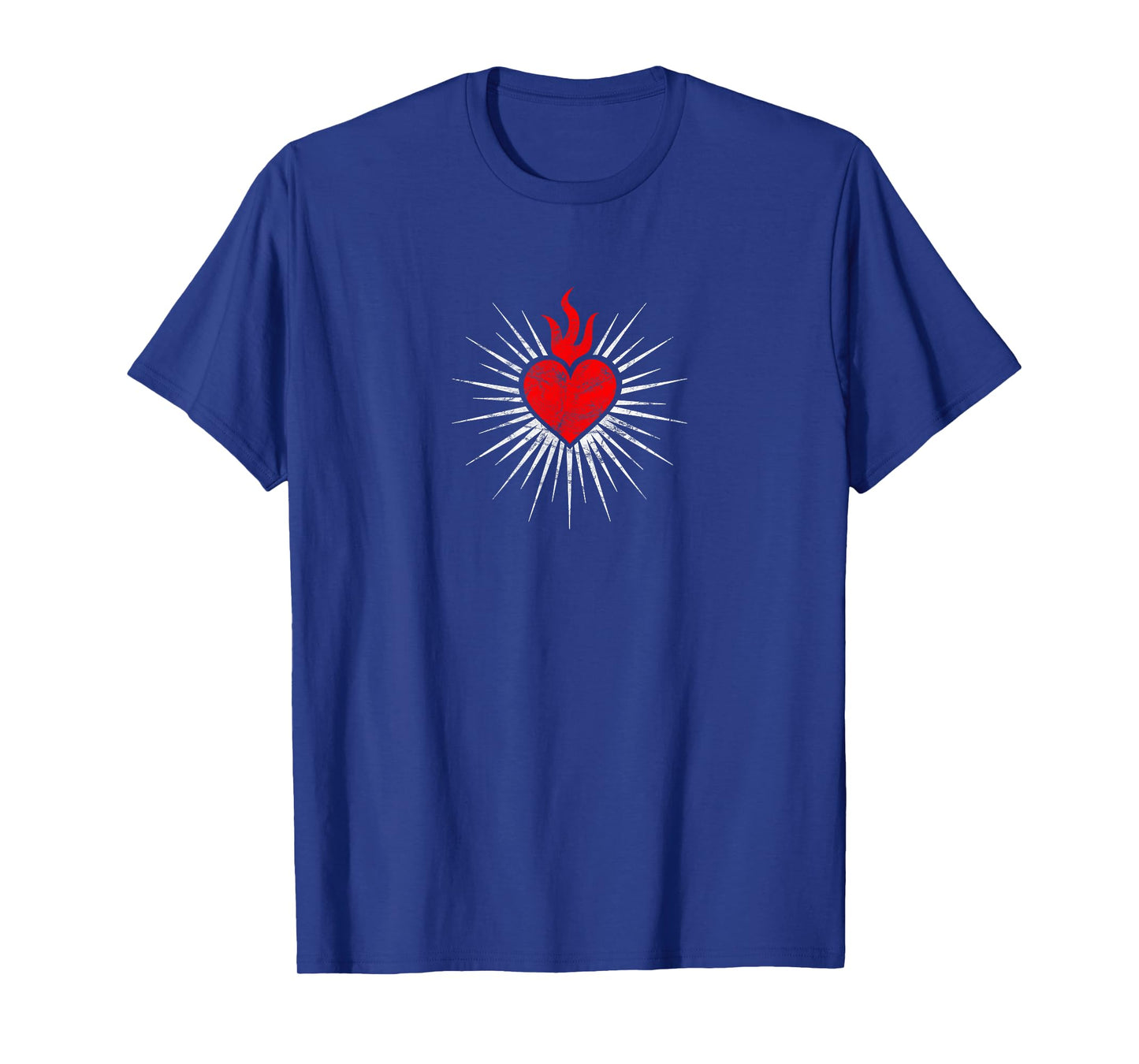 Sacred Heart Love Jesus Christ God Christian Church Religion T-Shirt