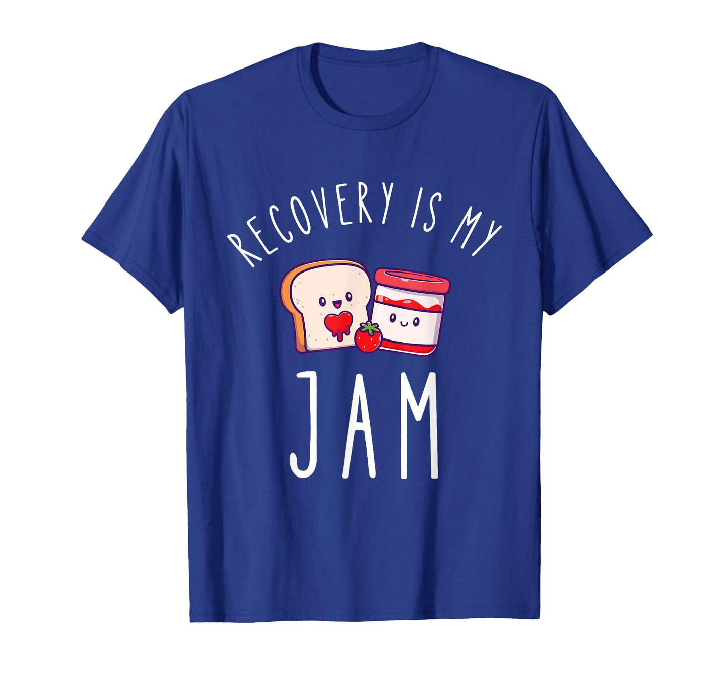 Recovery Is My Jam Funny Celebrate Clean And Sober T-Shirt
