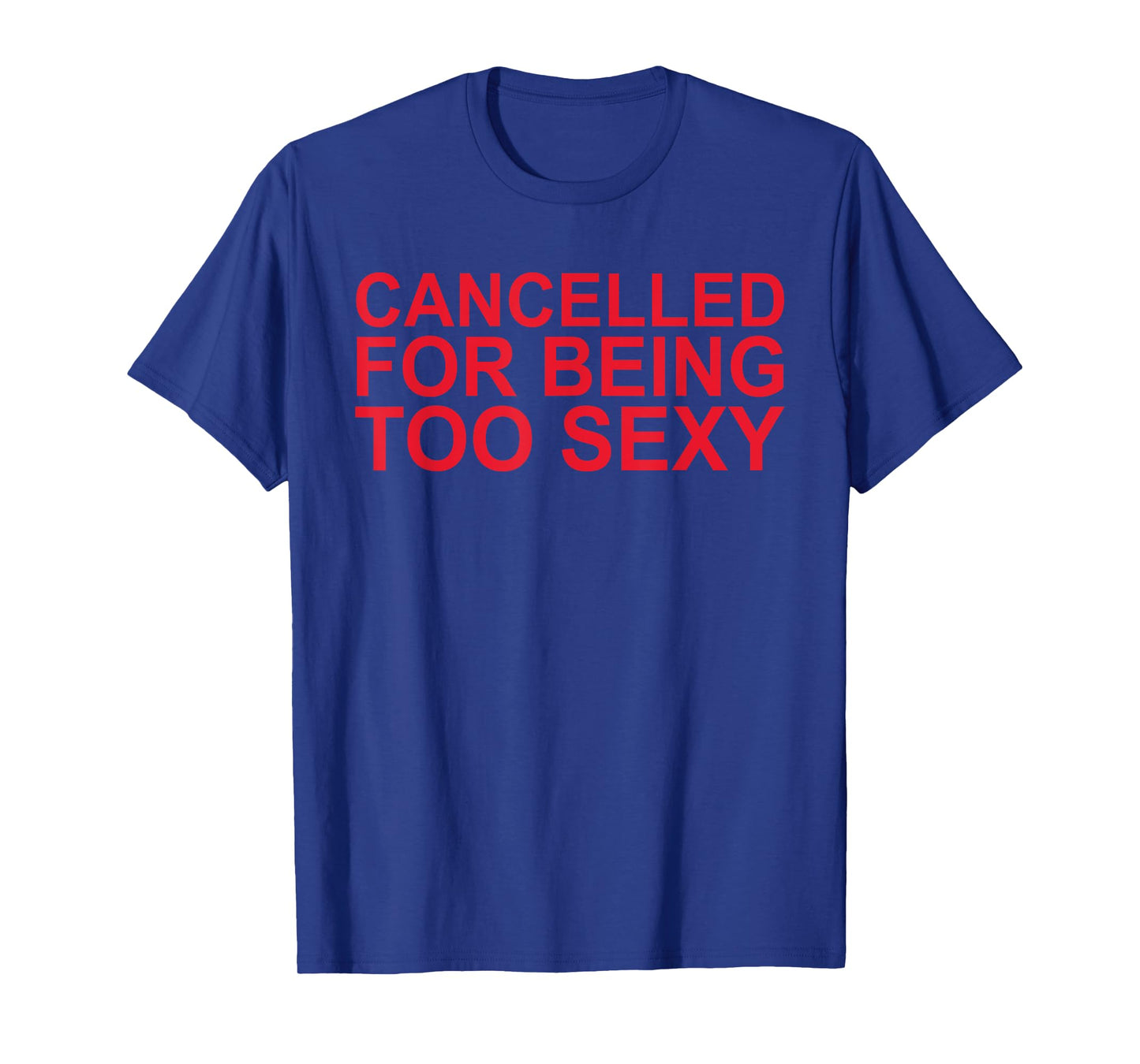 Cancelled For Being Too Sexy Funny T-Shirt