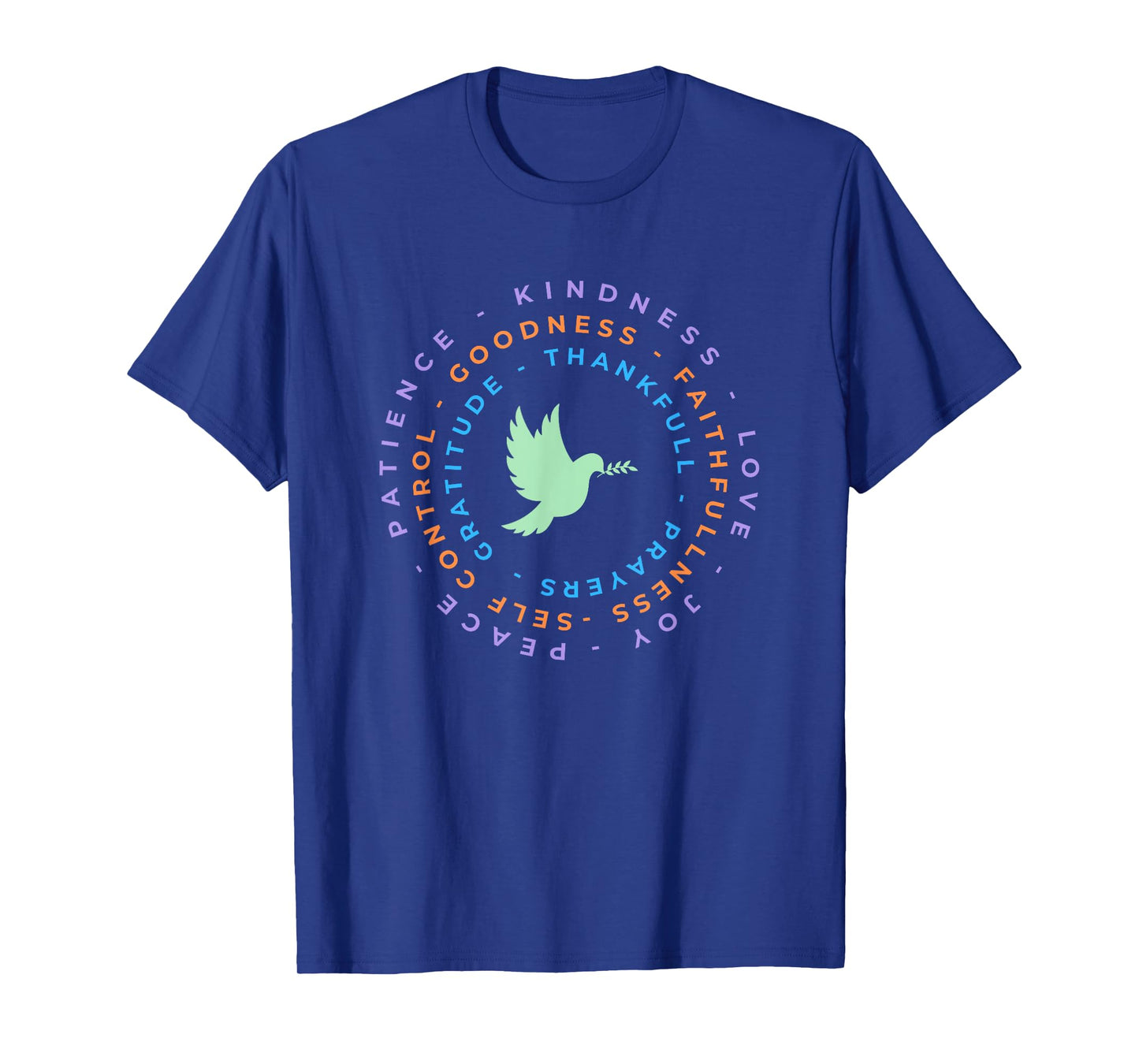 Kindness, Love, Joy, Patience, Peace, Thankful, Goodness T-Shirt