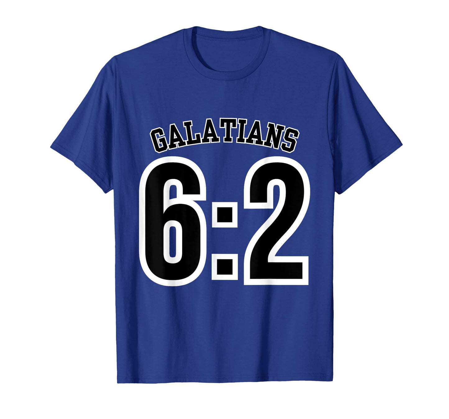 Galatians 6:2 Sports Jersey Christian Scripture Design T-Shirt