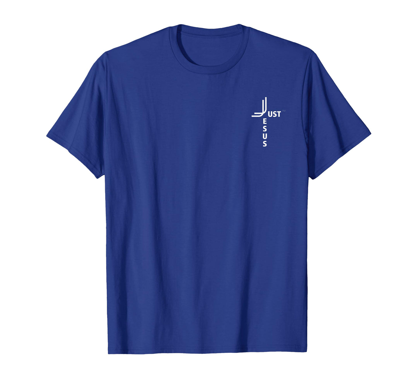 Just Jesus Cross Minimal Faith Design for Christian Moms T-Shirt