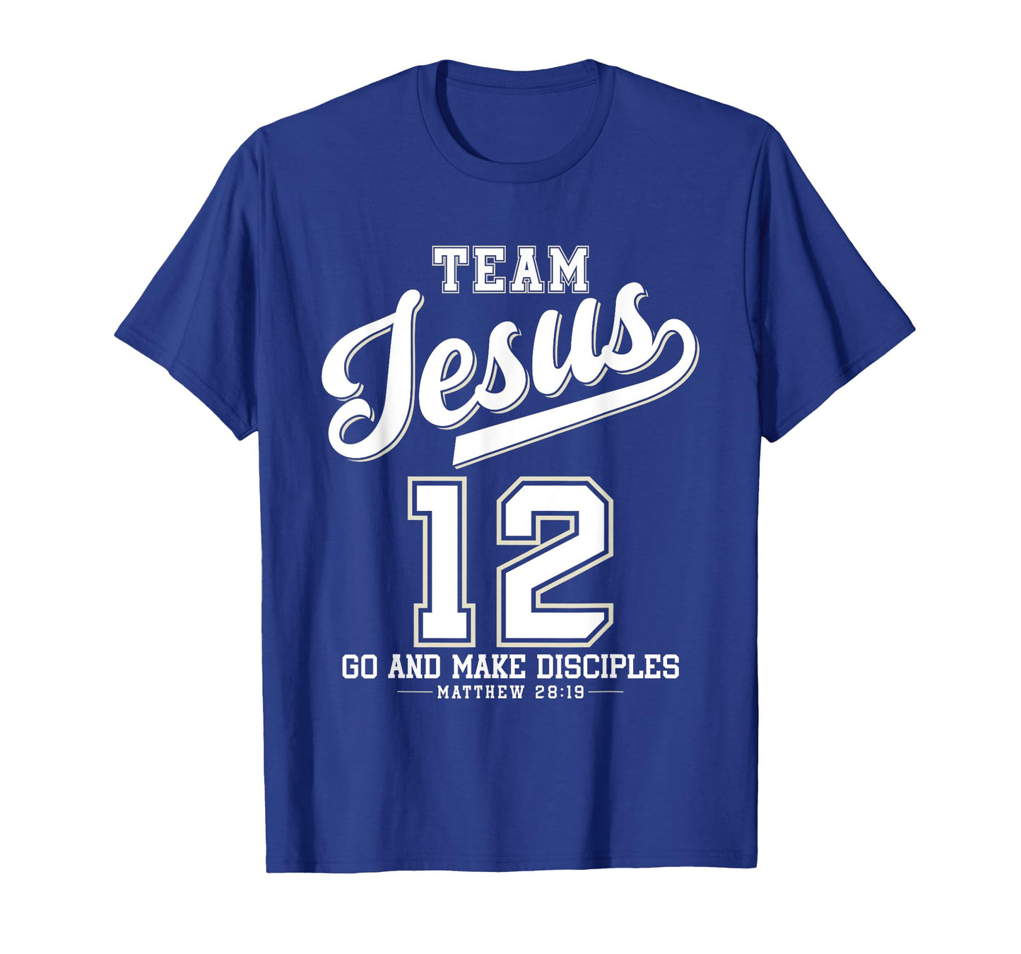 Jesus Baseball Team Jesus Christian Matthew 28:19 Verse T-Shirt