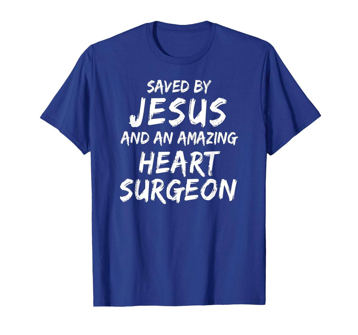 Heart Surgery Shirt Saved by Jesus Christian Medical Zipper T-Shirt