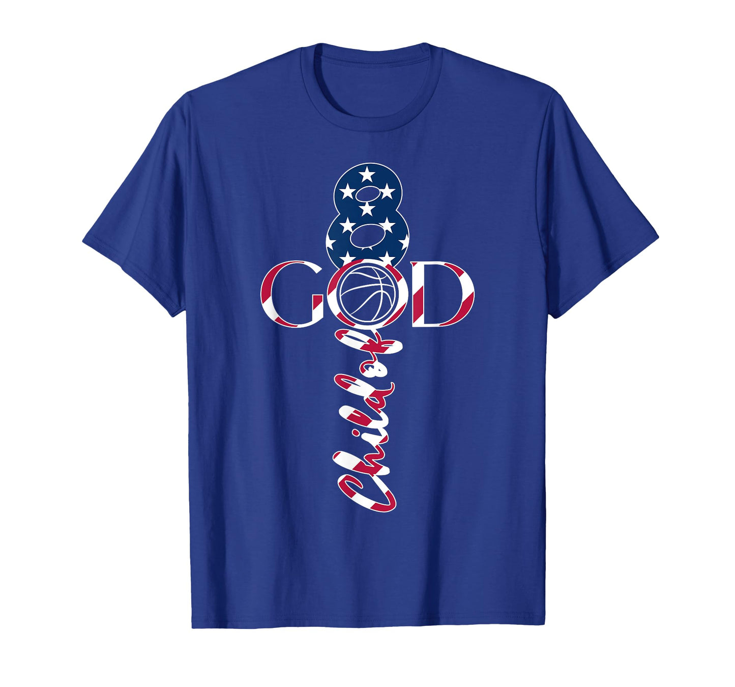 JESUS 8 YEARS CHILD OF GOD BASKETBALL 8TH BIRTHDAY T-Shirt