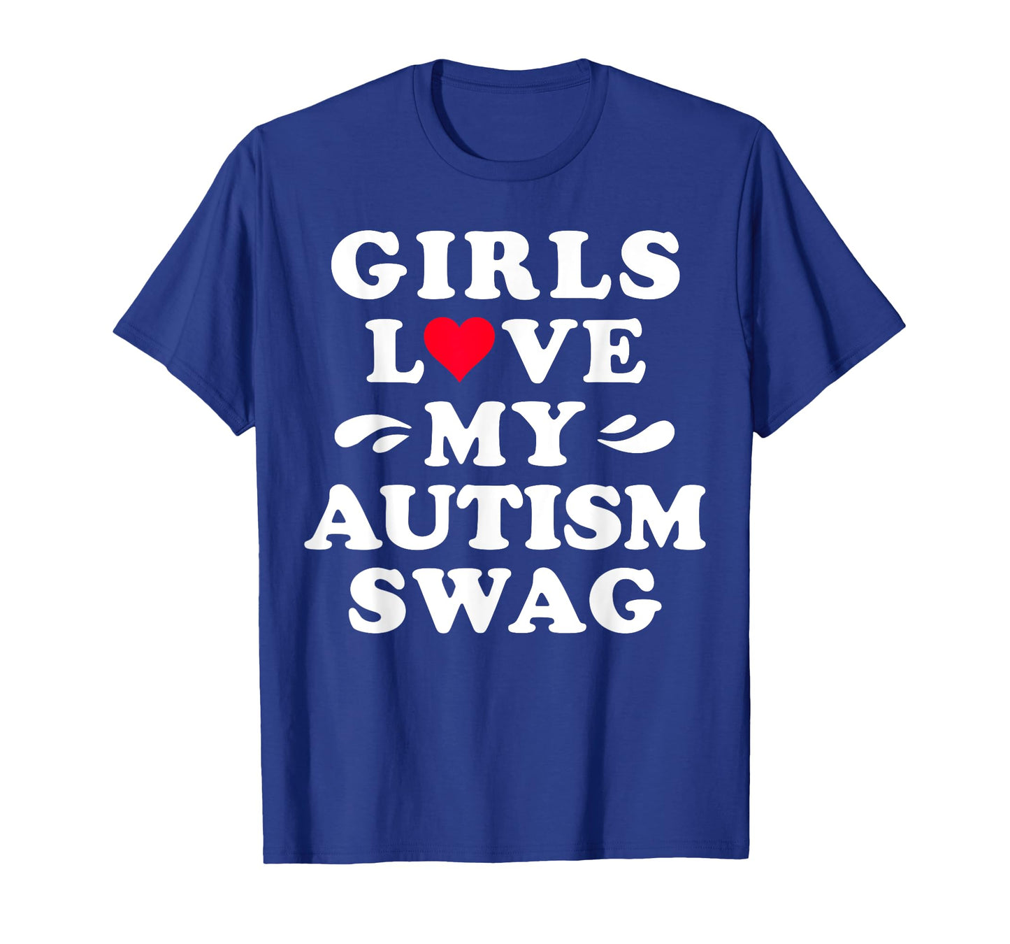 Funny Autism Shirt Boys Girls Love My Autism Swag Autistic T-Shirt