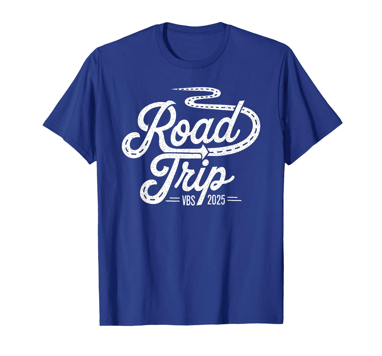 VBS Road Trip 2025 Crew God Adventure Bible School Matching T-Shirt