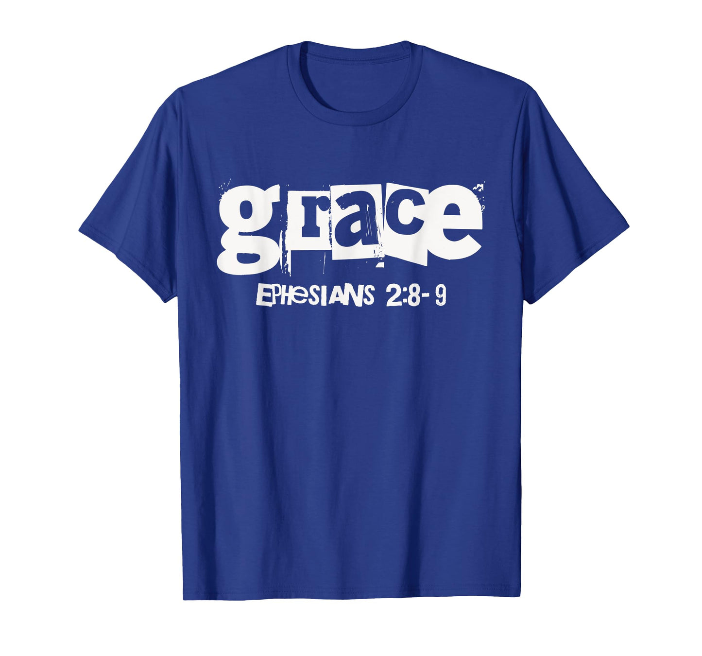 Grace (Ephesians 2:8-9) Christian Streetwear Bible Verse T-Shirt