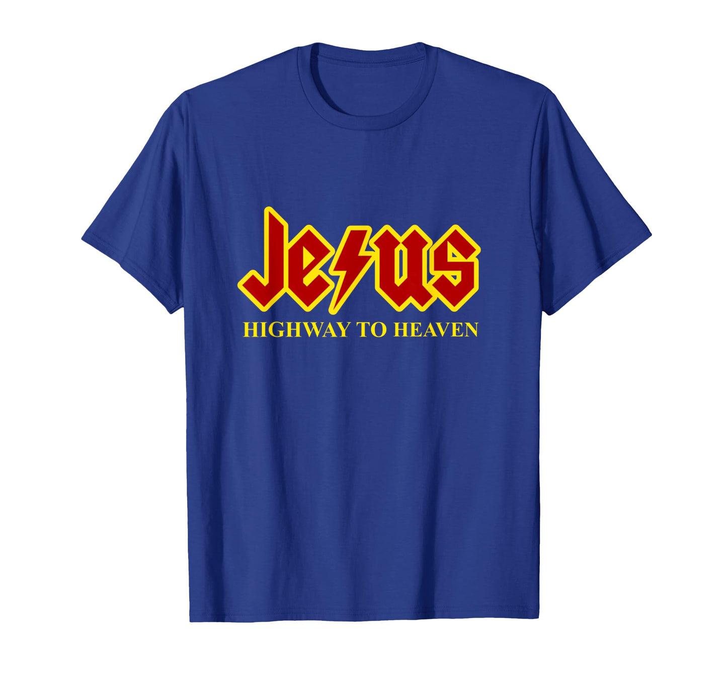 Jesus Highway To Heaven Funny Christian T-Shirt