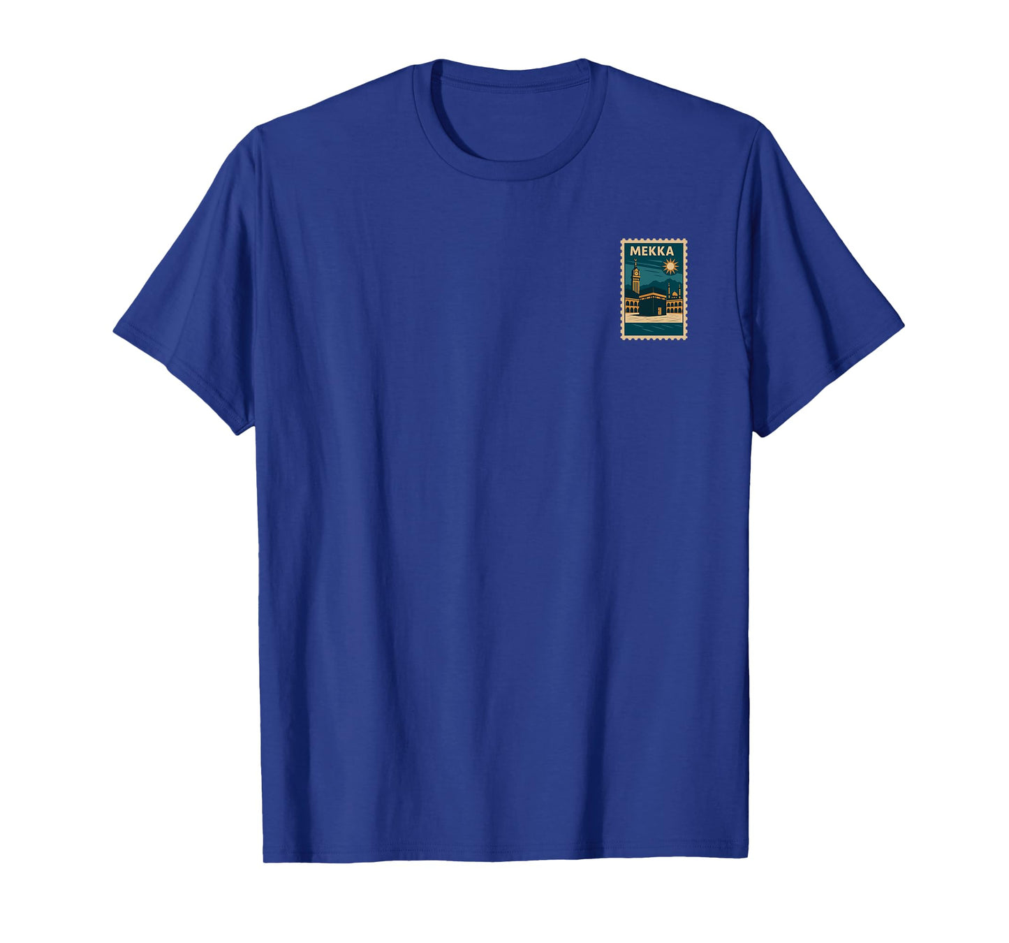 Mecca Vintage Travel Poster Islamic Kaaba Hajj Umrah Muslim T-Shirt