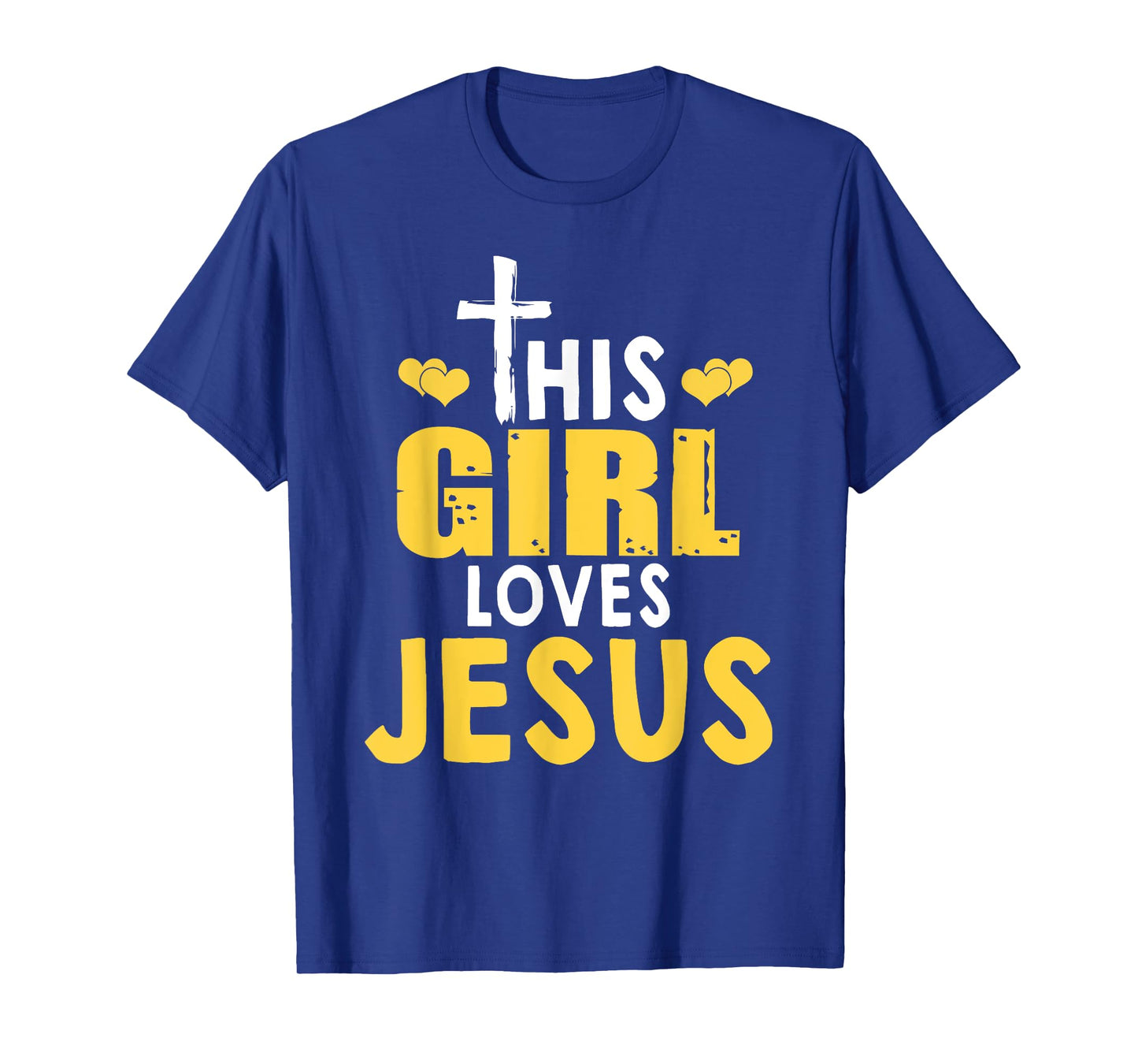 This Girl Loves Jesus Christians Women Faith in Christ T-Shirt
