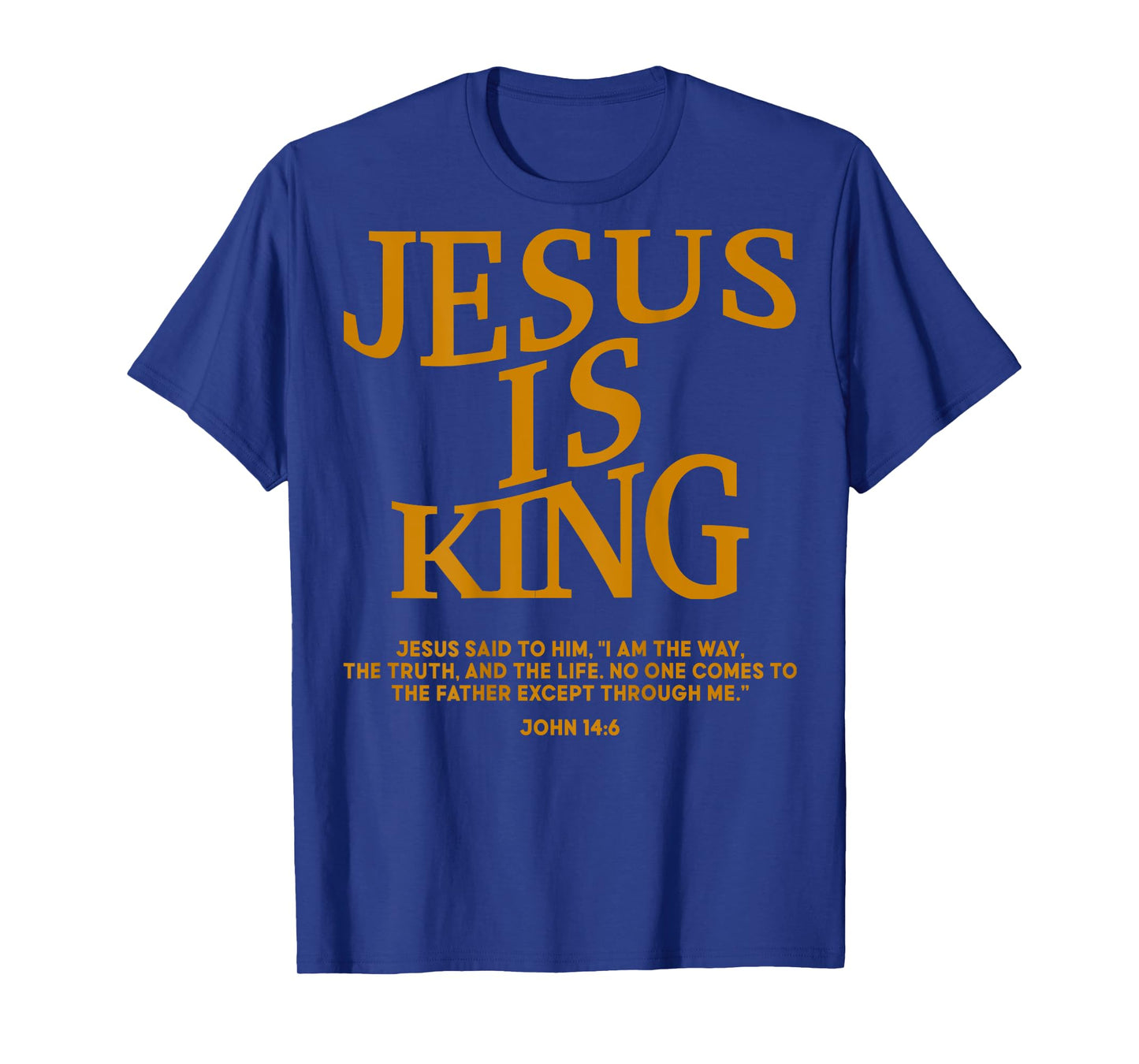 Toddler Boy Jesus Is King White Christian God Son Sister Mom T-Shirt