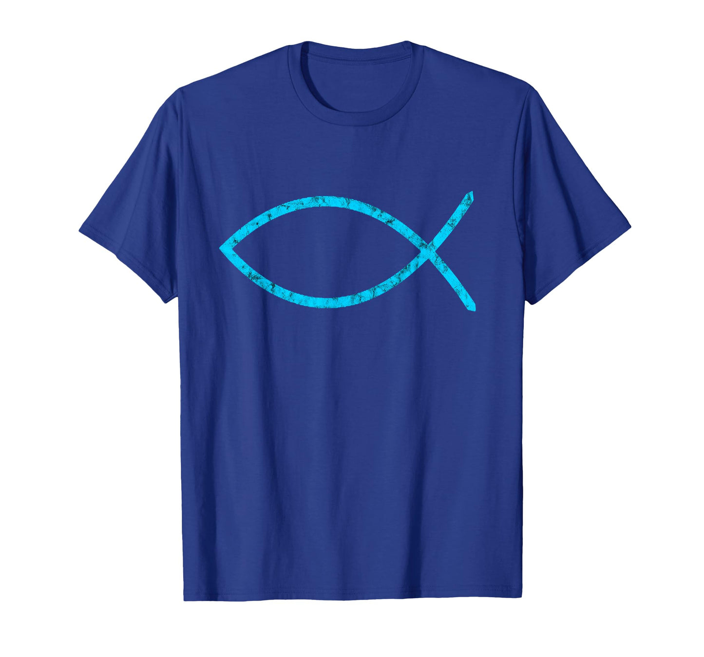 Jesus Fish Ichthus Ichthy Emblem Christian Faith Symbol T-Shirt