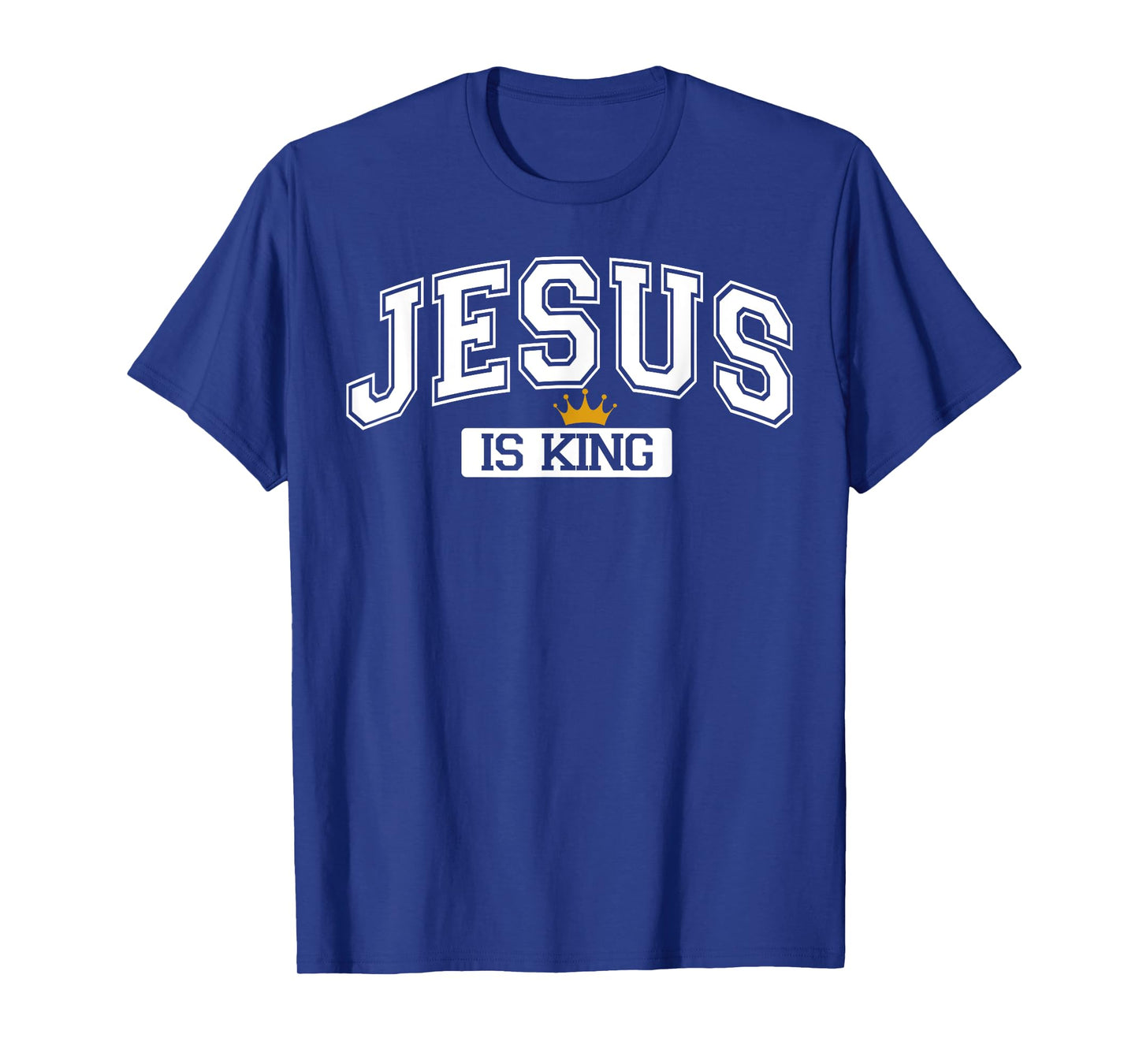 Jesus is King Jesus Christian Cross God Faith Bible Pray T-Shirt