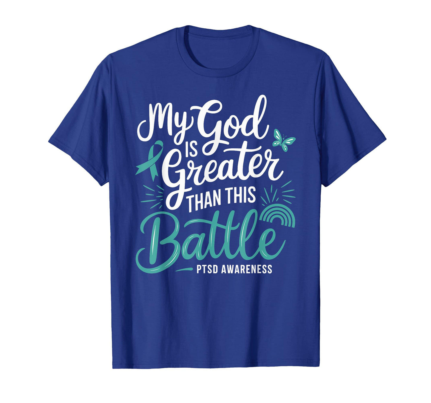God Faith PTSD Awareness T-Shirt