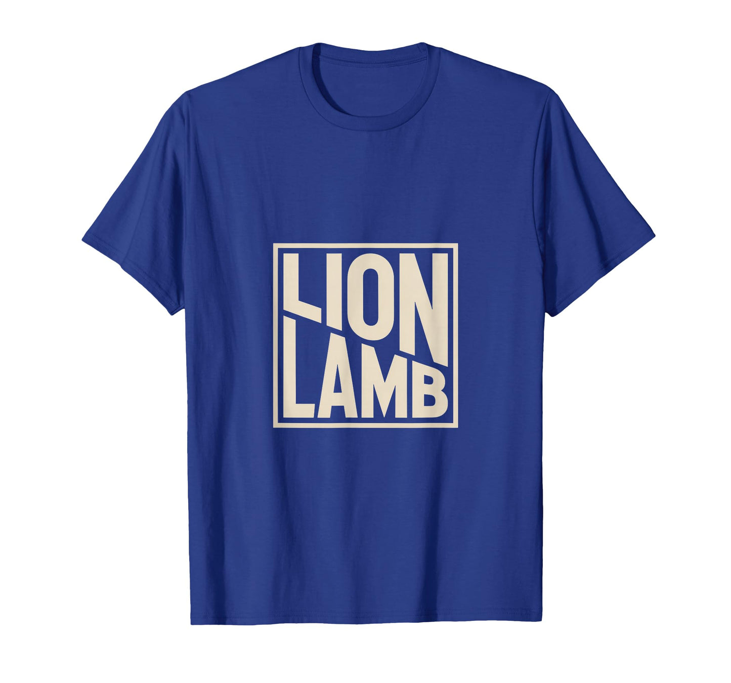 Christian Lion Lamb Faith Jesus Bible Verse T-Shirt