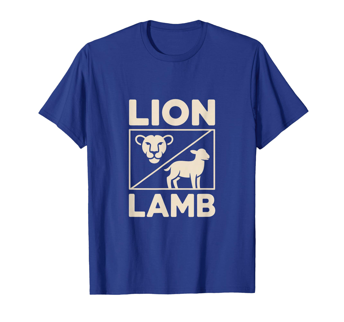 Christian Lion Lamb Jesus Lion of Judah Symbol T-Shirt