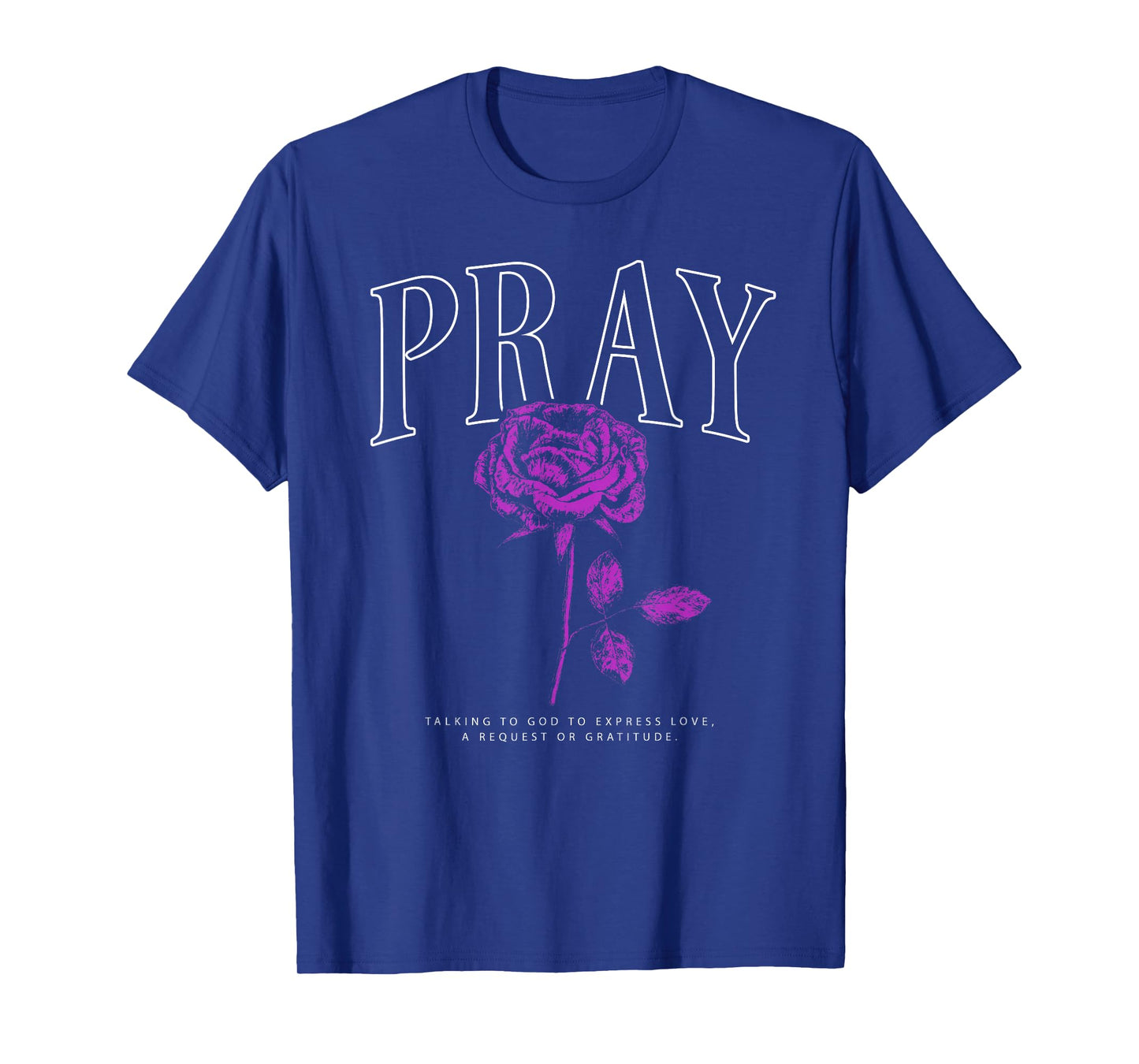 Catholic Y2K Graphic Tee Faith Streetwear Pray T-Shirt