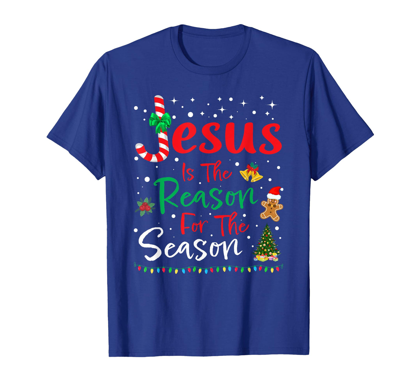 Jesus Is The Reason for The Season Christmas Family Pajamas T-Shirt