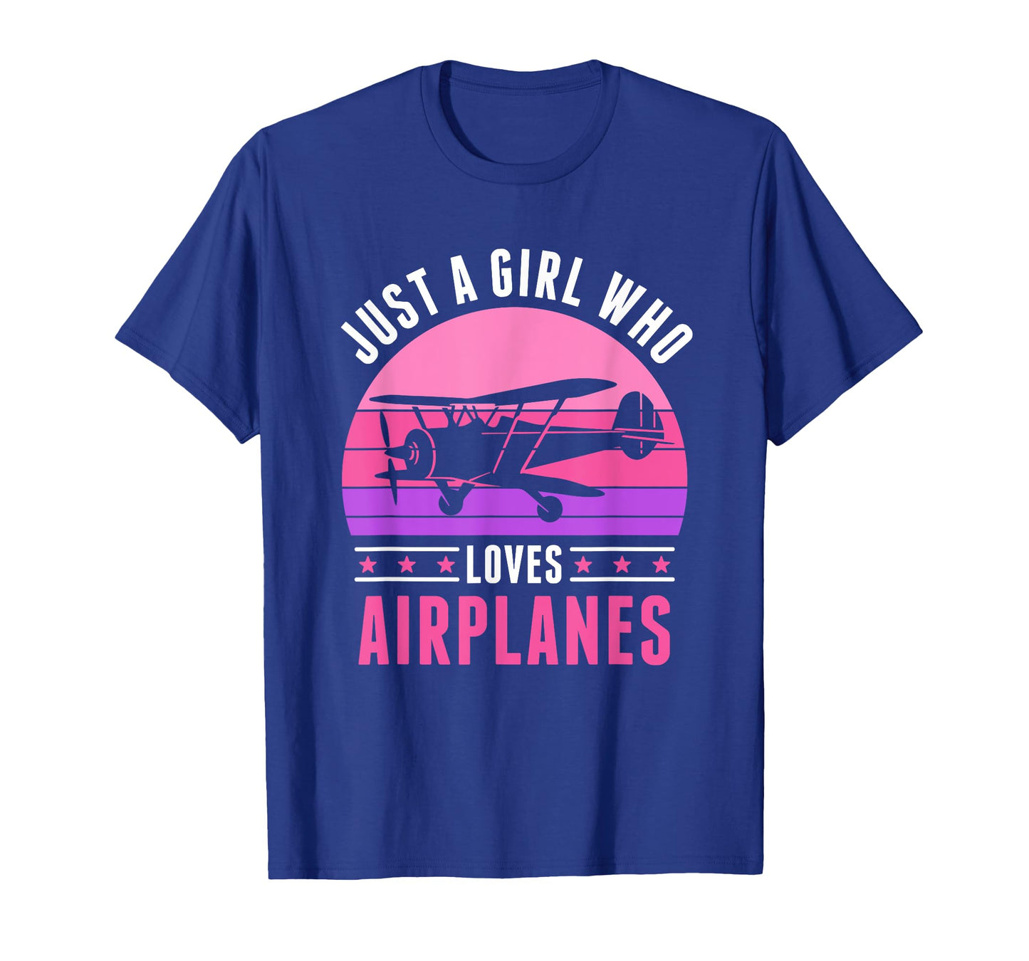Just a Girl who Loves Airplanes Women T-Shirt