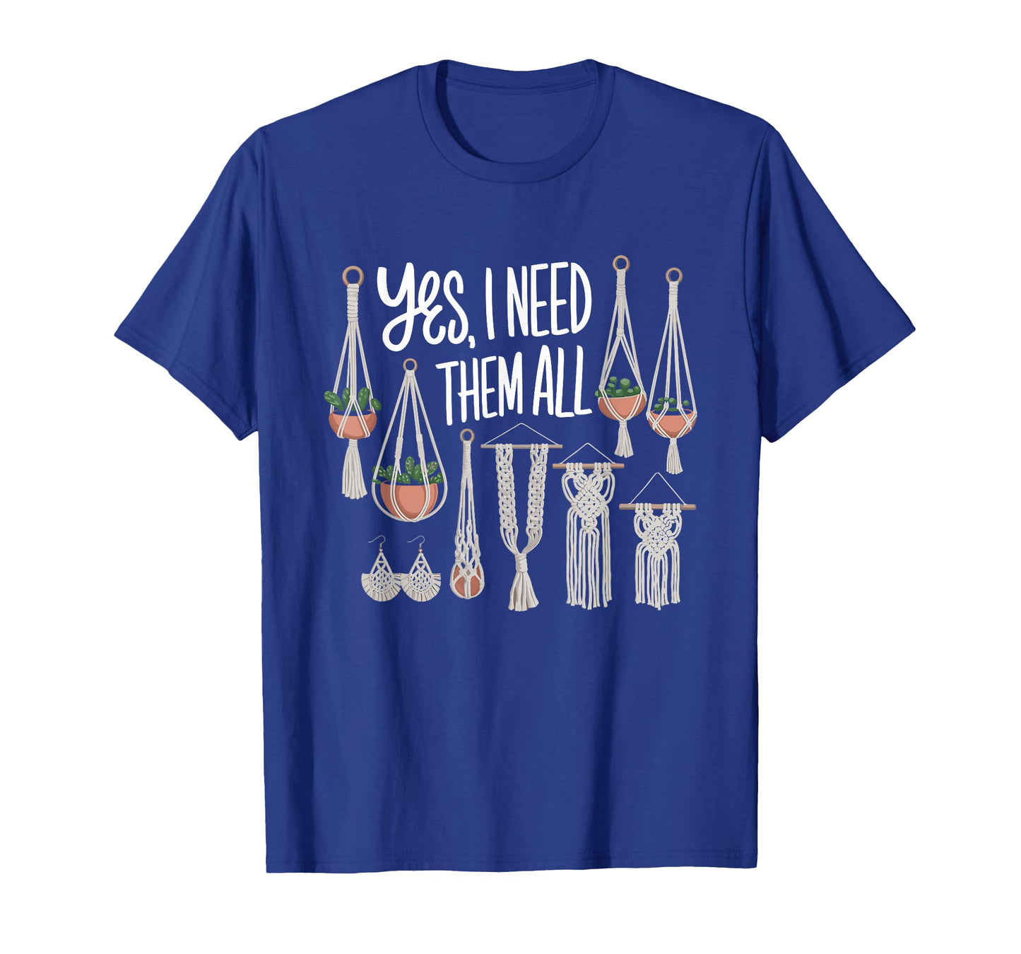 Funny Macrame Quote for Boho Macrame Lovers T-Shirt