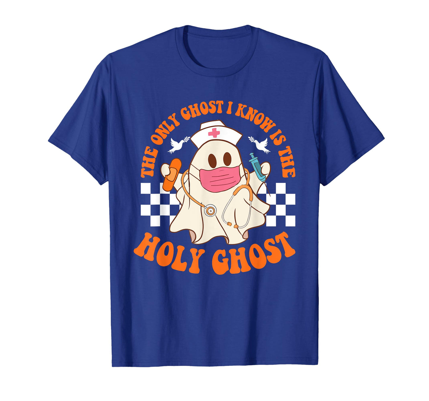 Ain't No Ghost Like The Holy Ghost Jesus Christian Halloween T-Shirt