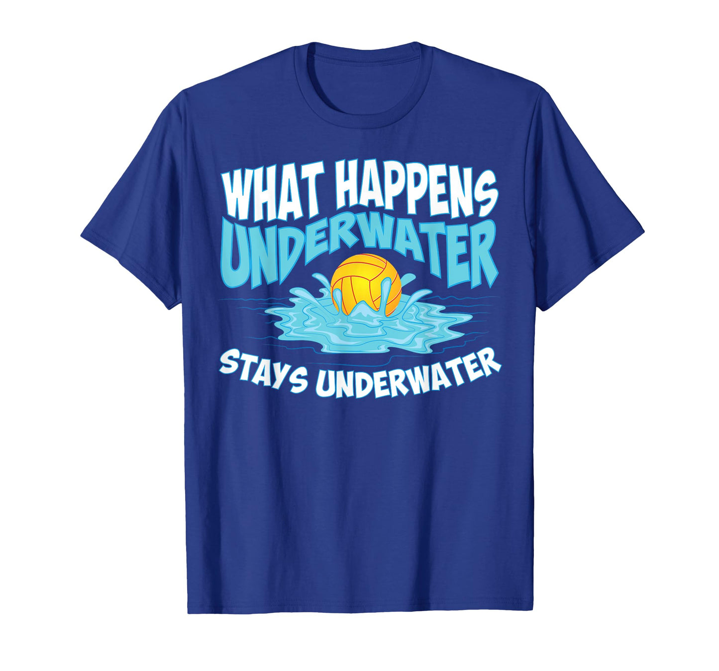 Funny Water Polo Art For Men Women Boys Water Polo Player T-Shirt