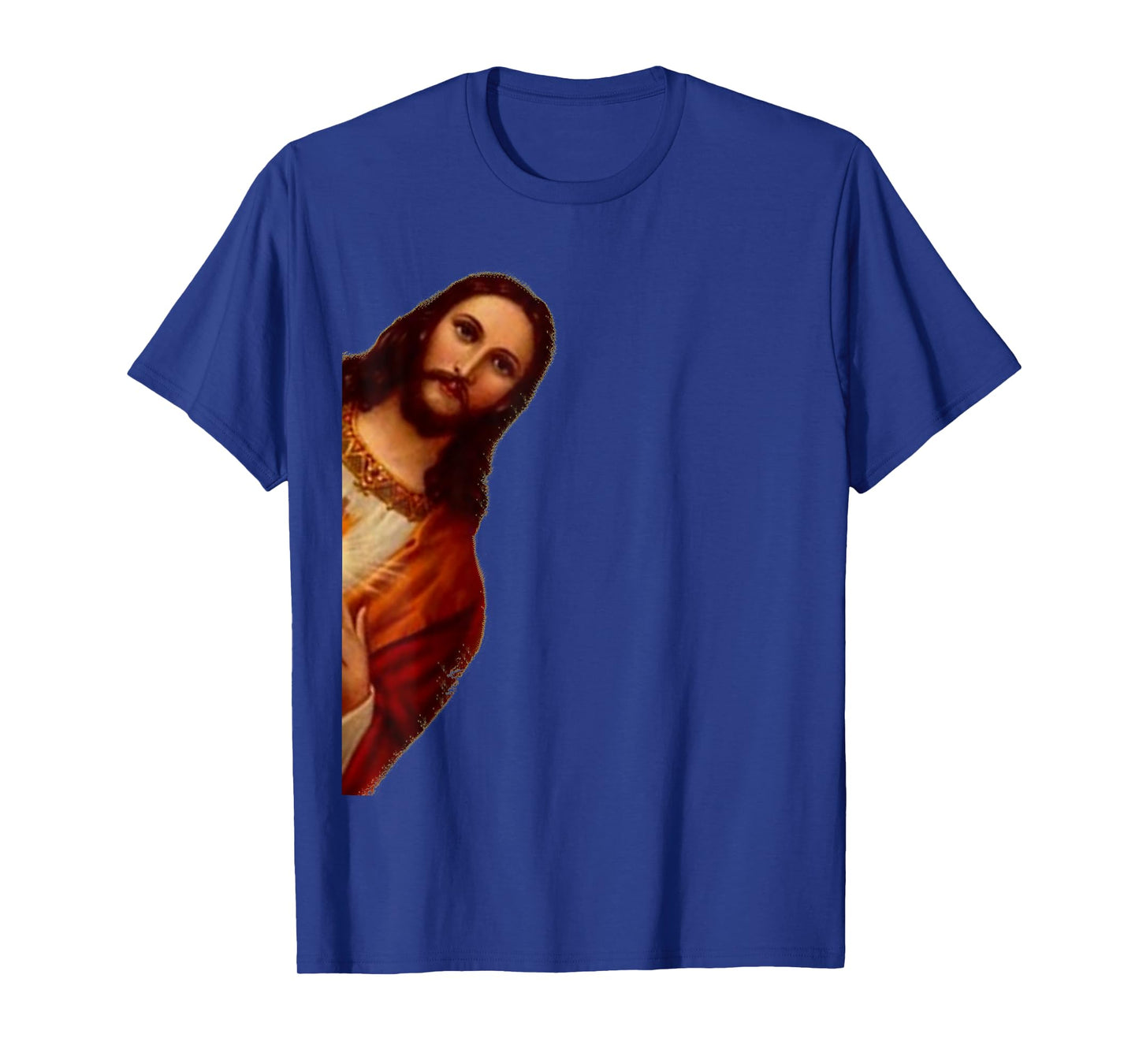 Jesus Peeking Out Funny shirt T-Shirt