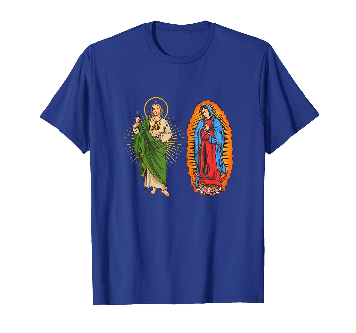Virgen de Guadalupe con San Judas Tadeo T-Shirt