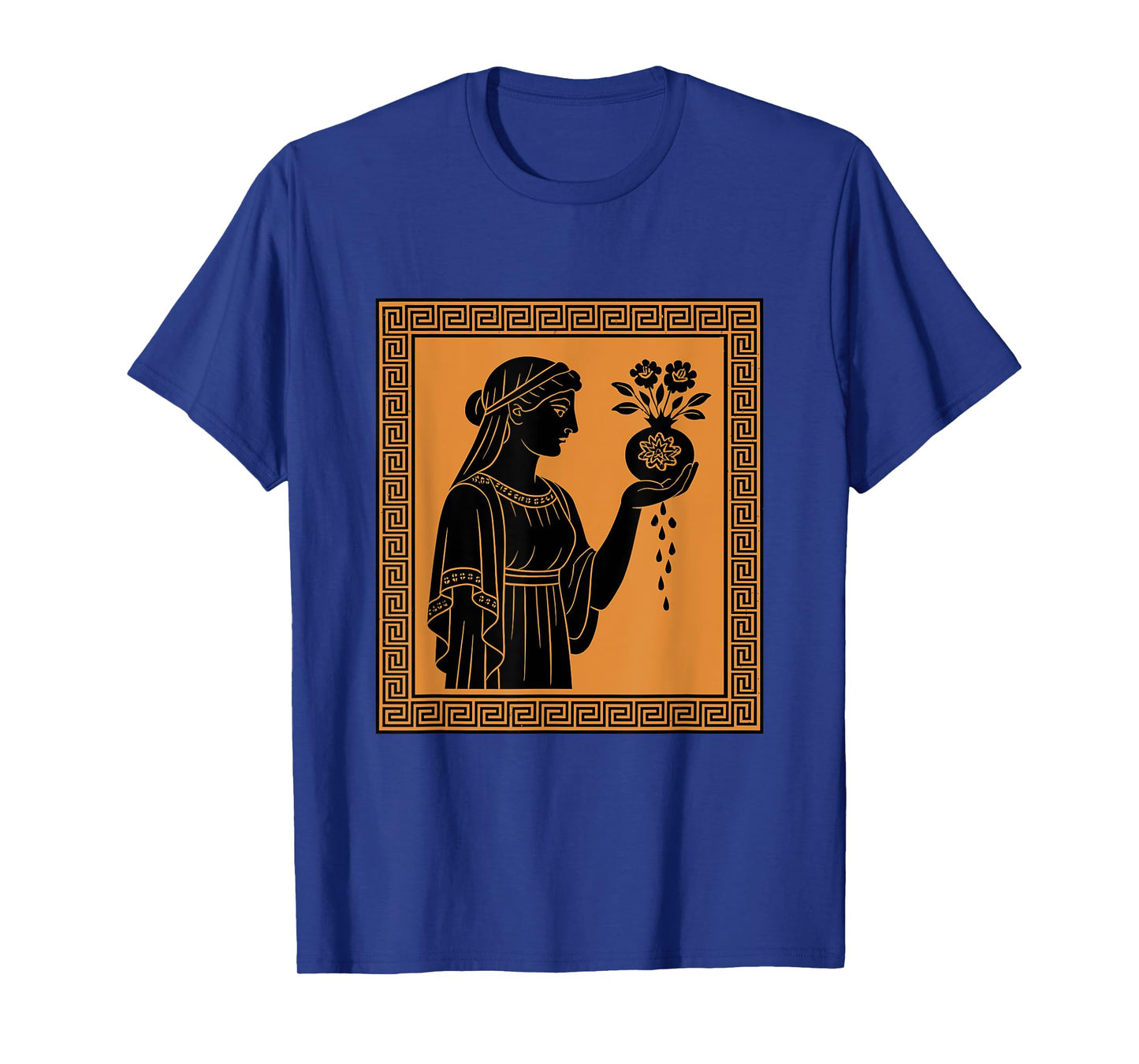 Persephone Goddess Spring Greek Mythology Ancient Greece Art T-Shirt