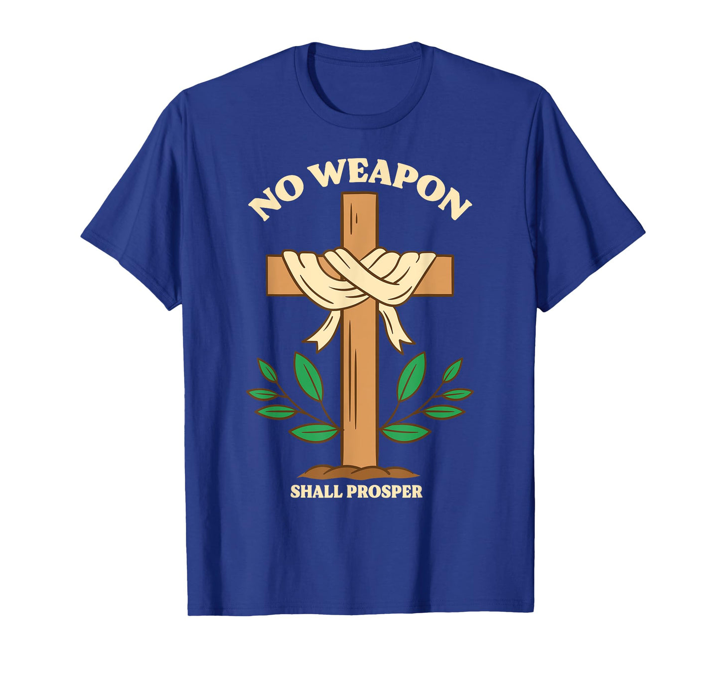 No Weapon - Christian Bible Verse Faith T-Shirt