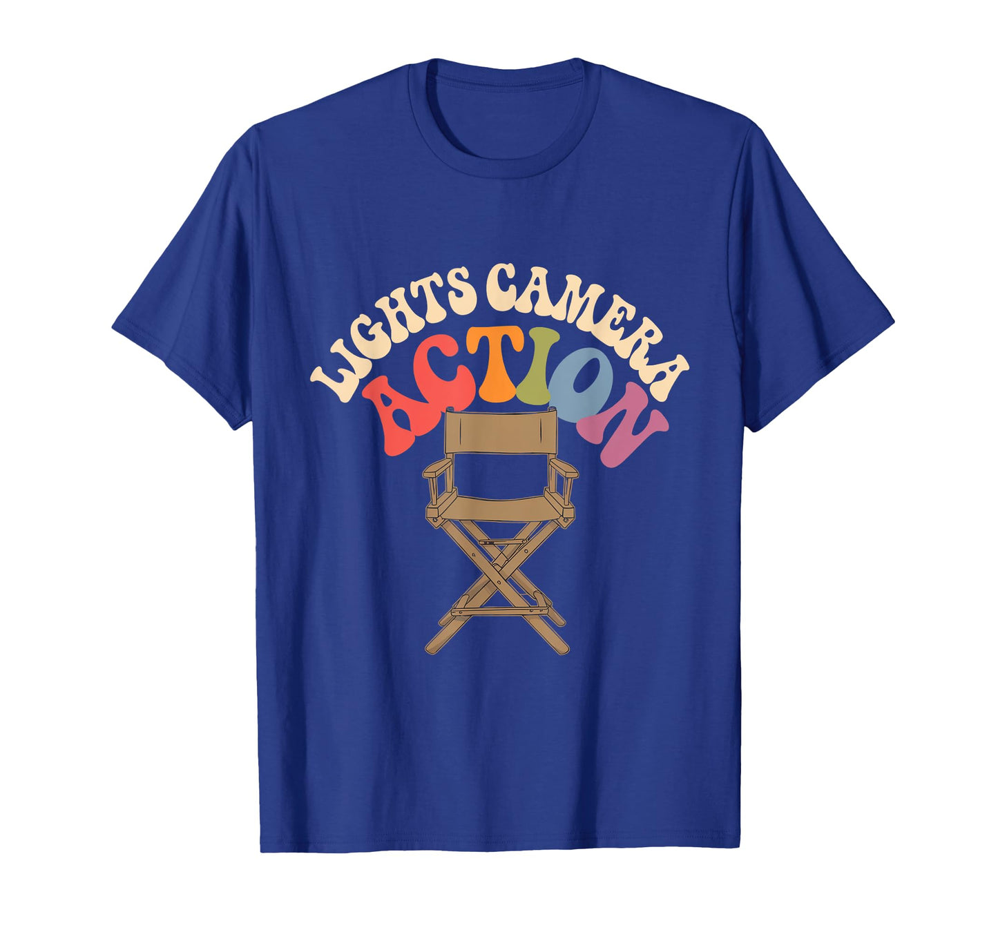Director Film Crew Lights Camera Action Video Producer Quote T-Shirt