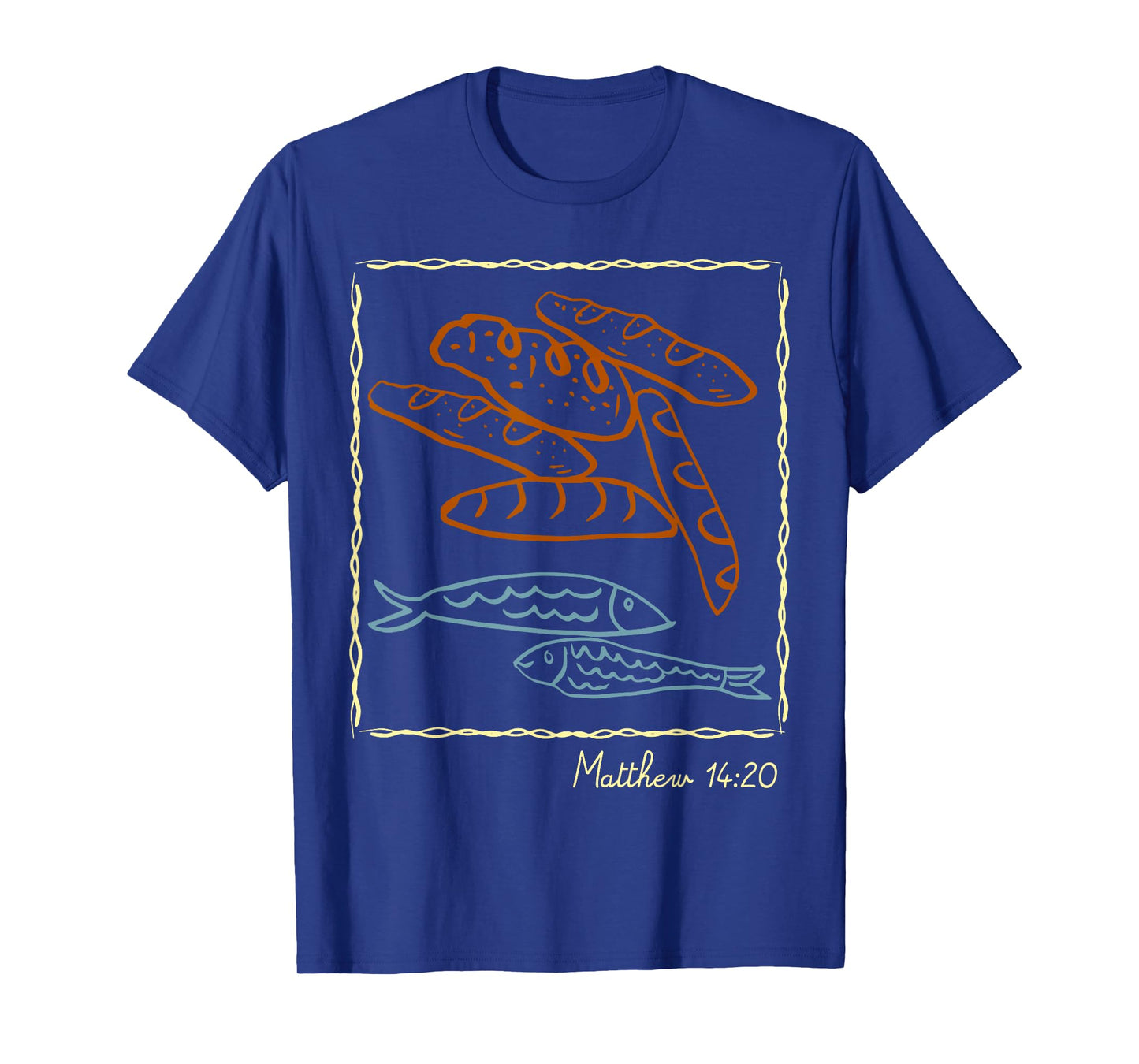 Five Loaves of Bread, Two Fish and 5000 Believers T-Shirt