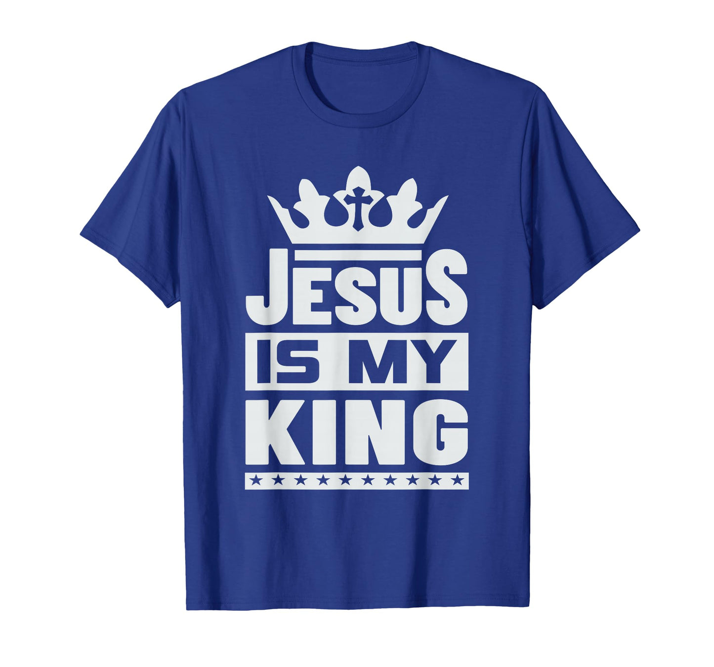 Jesus is My King – Bold Faith and Strength Design T-Shirt