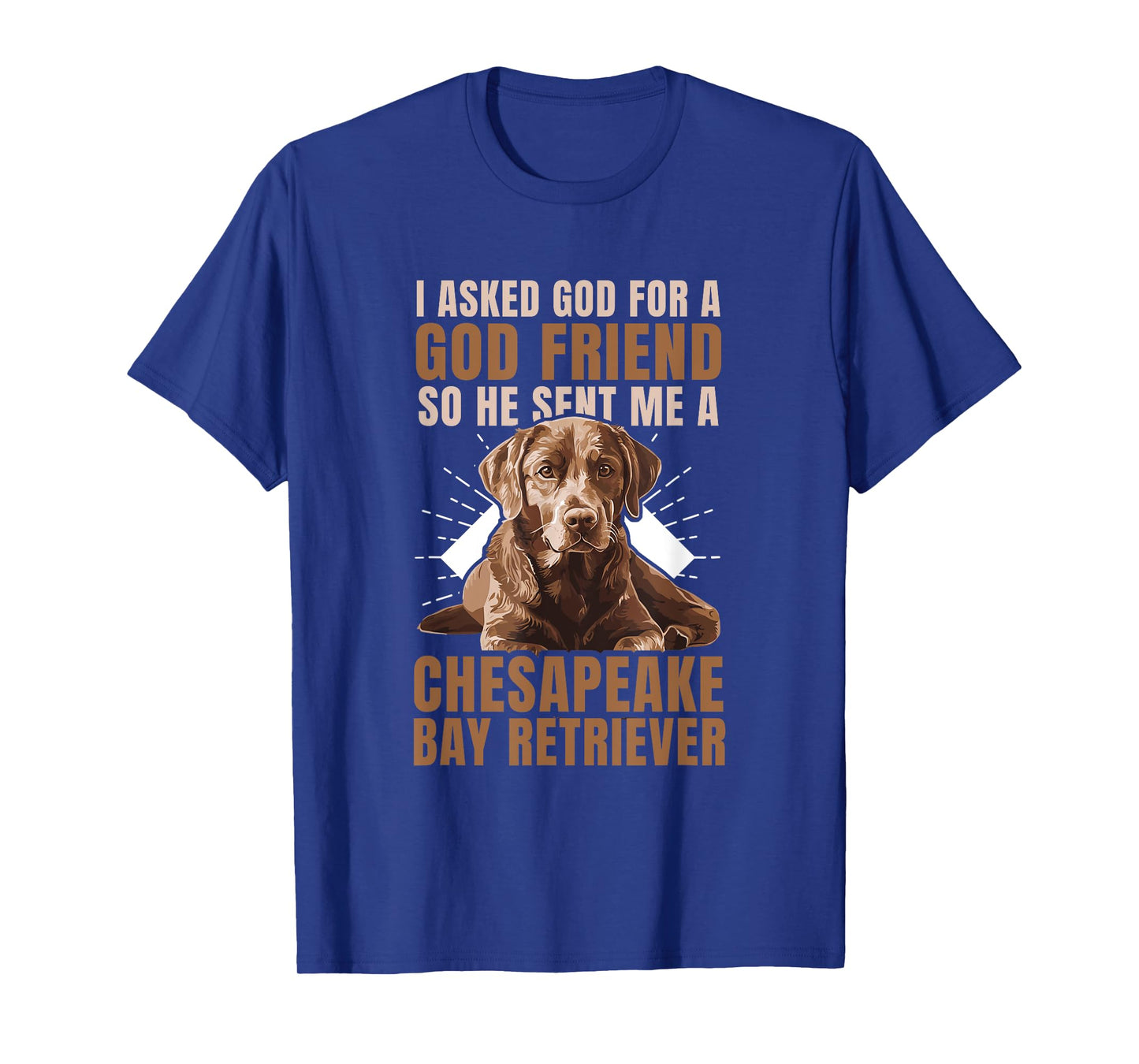 God Sent Me A Chesapeake Bay Retriever Dog Owner T-Shirt