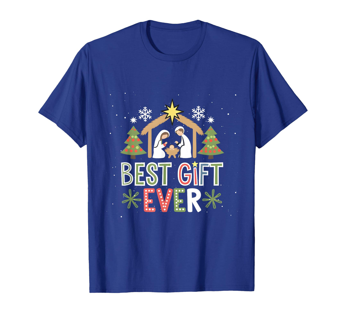Nativity Christmas Jesus Christian Gifts T-Shirt