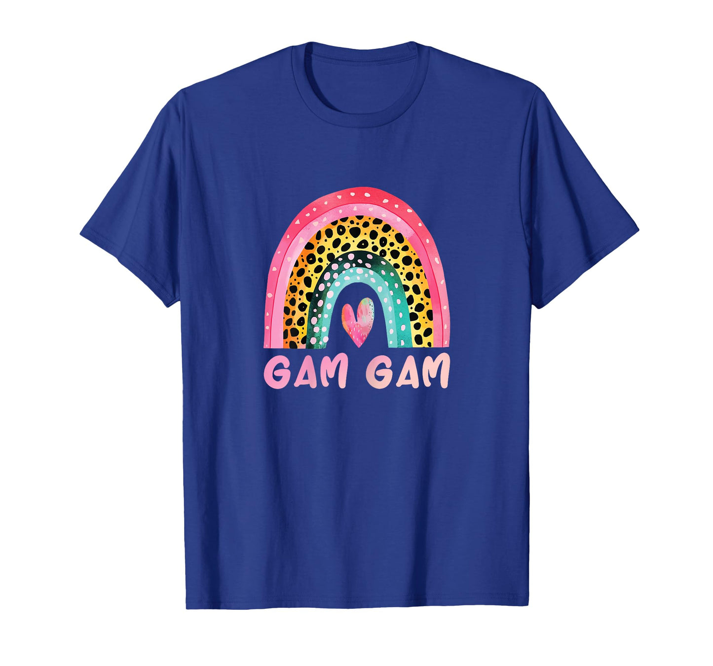 Gam-Gam Rainbow Mother's Day Love Cute Funny Grandma GamGam T-Shirt