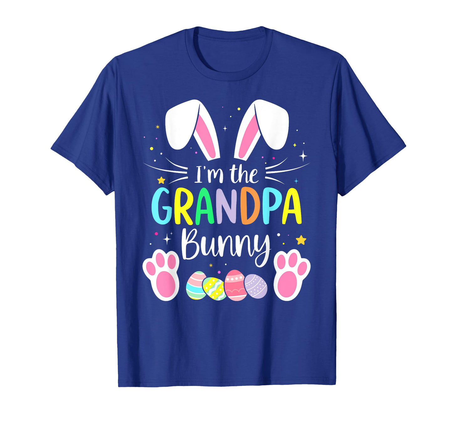 Im the grandpa bunny funny matching easter family T-Shirt