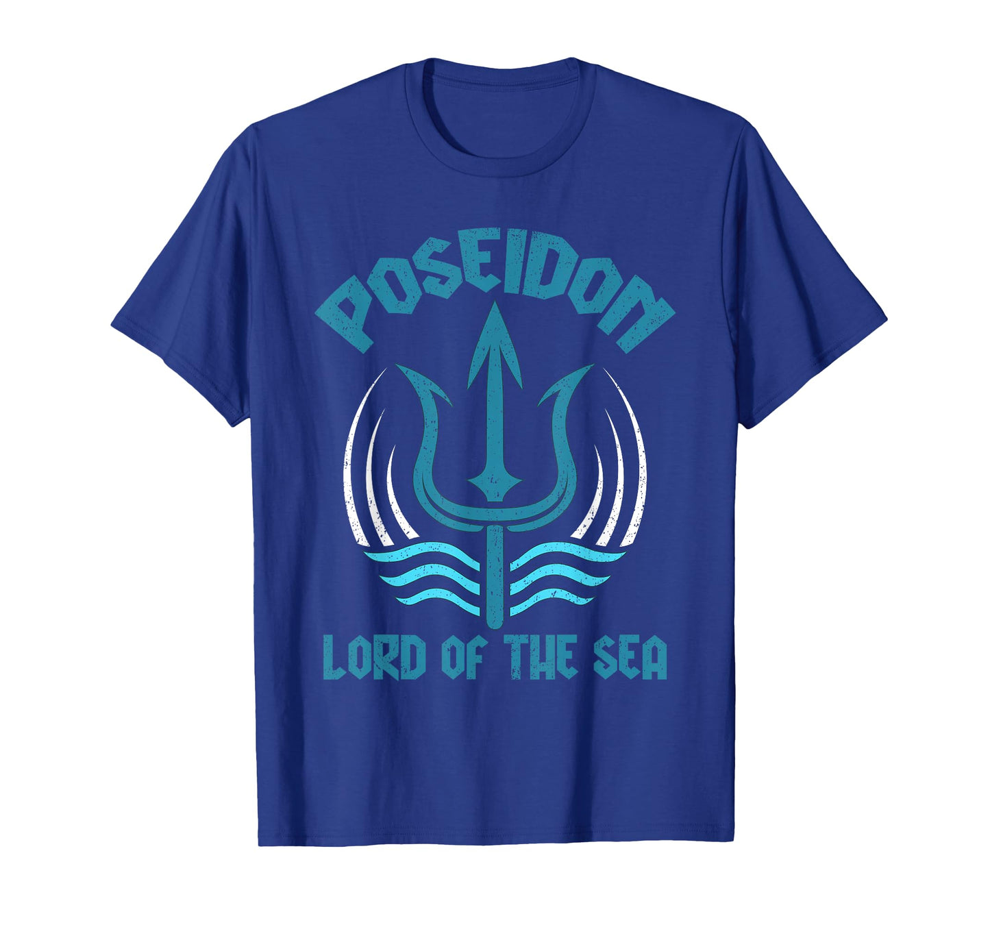 Poseidon Trident Shirt Lord of the Sea Greek God Symbol T-Shirt