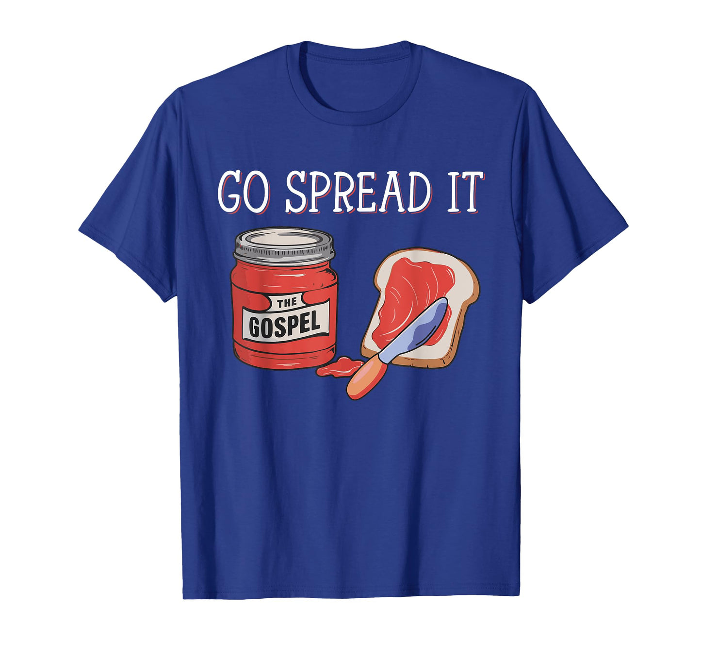 Go Spread It The Gospel T-Shirt, Small, Black