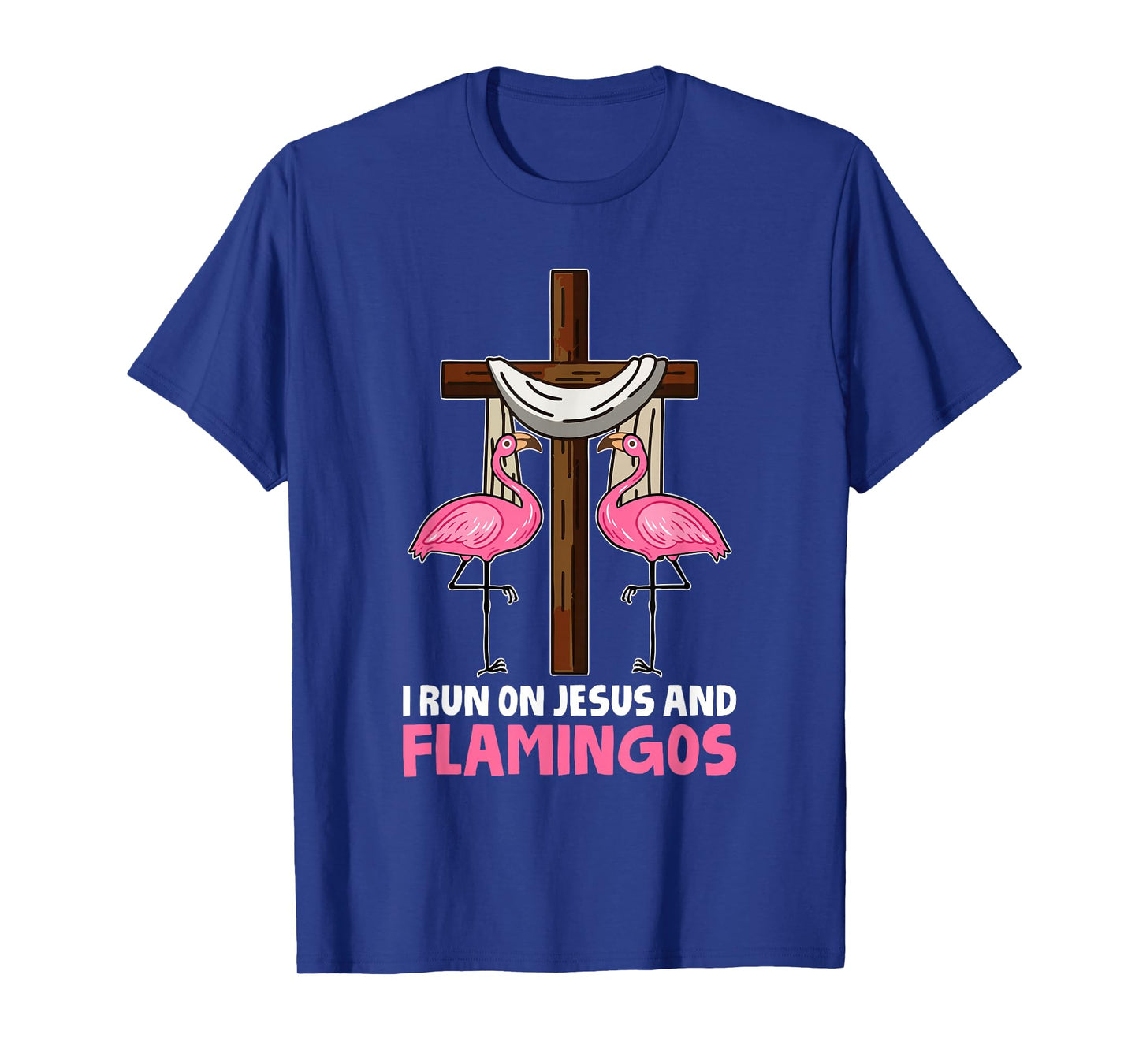 Christianity Cool - Jesus Bible Religion Christian Flamingo T-Shirt