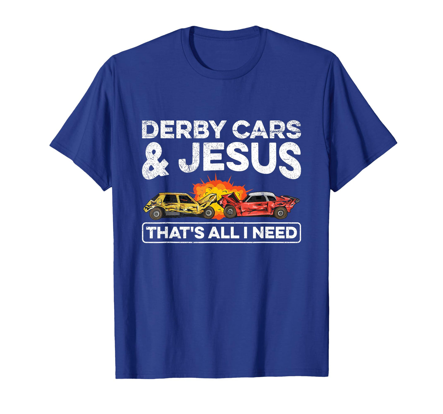 Smashing Cars Demolition Derby Quote for a Demo Derby Driver T-Shirt