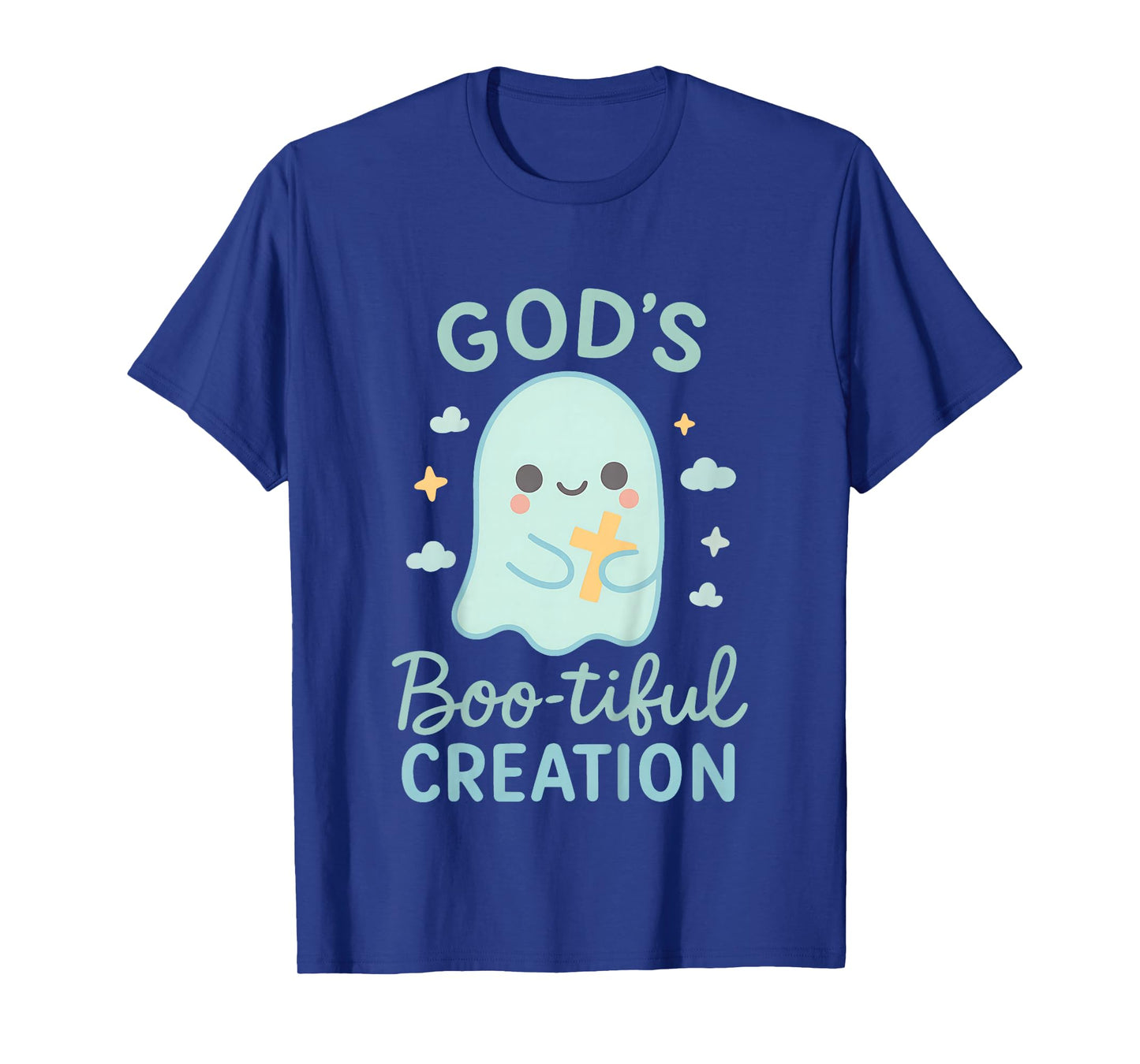God’s Boo-Tiful Creation Cute Ghost Christian Kids Faith T-Shirt