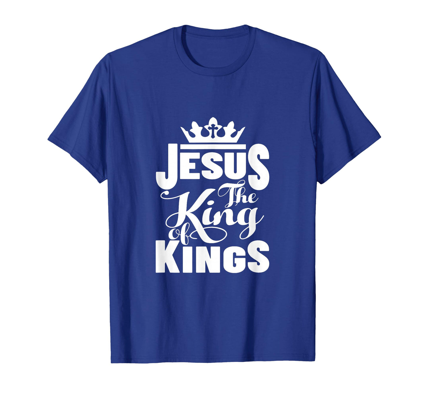 Jesus is My King – Bold Faith and Strength Design T-Shirt