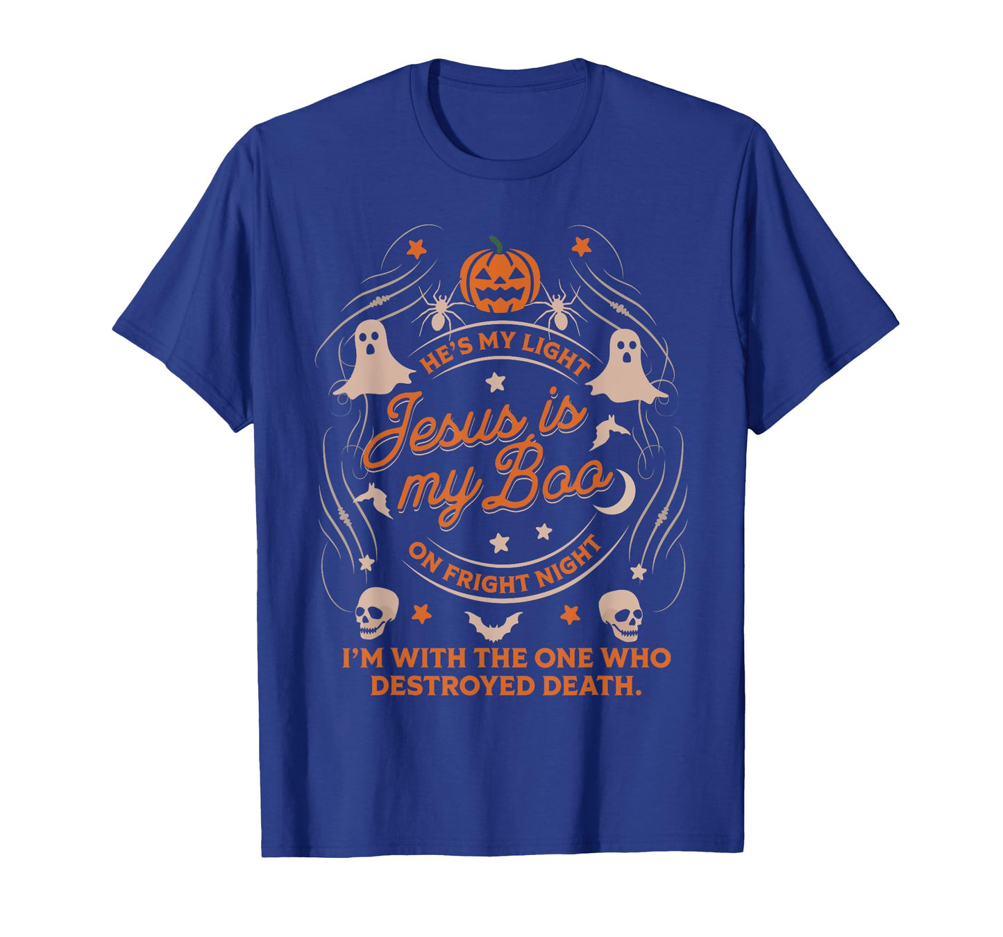 Jesus is My Boo Christian Halloween Funny God Faith Fall T-Shirt