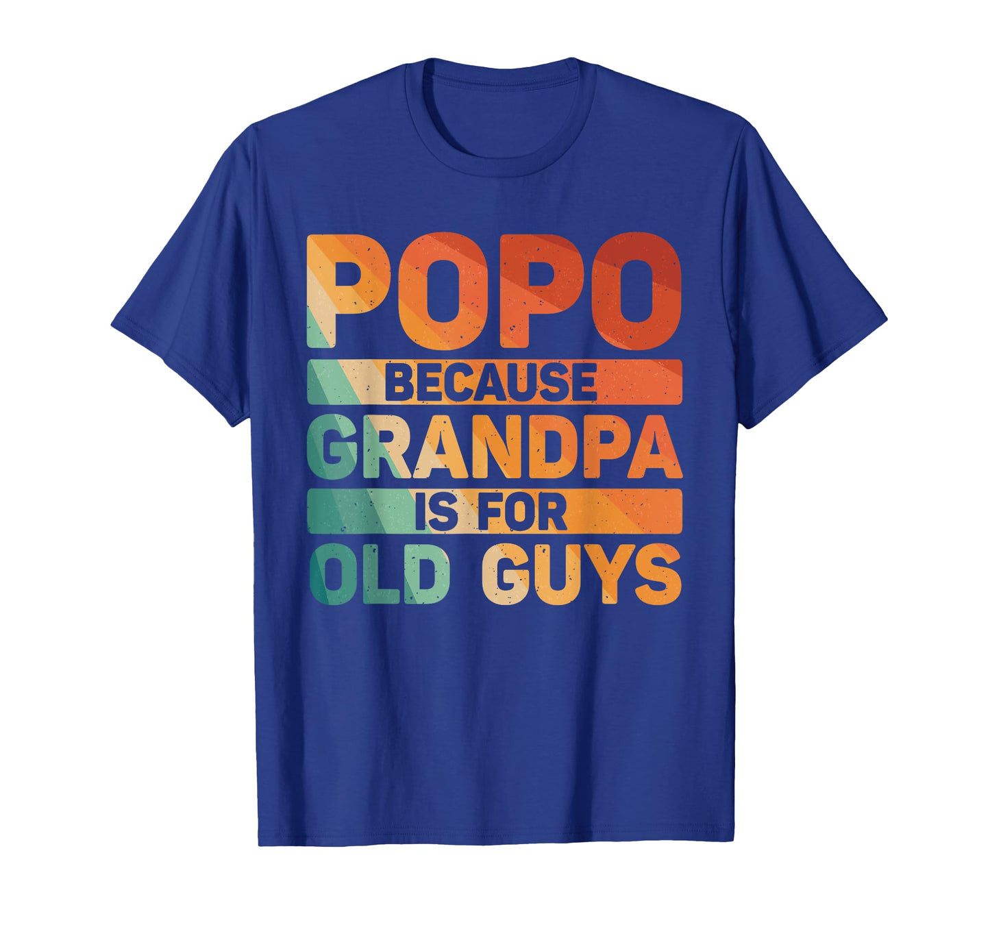 Popo Design For Grandpa From Grandkids Father's Day Popo T-Shirt