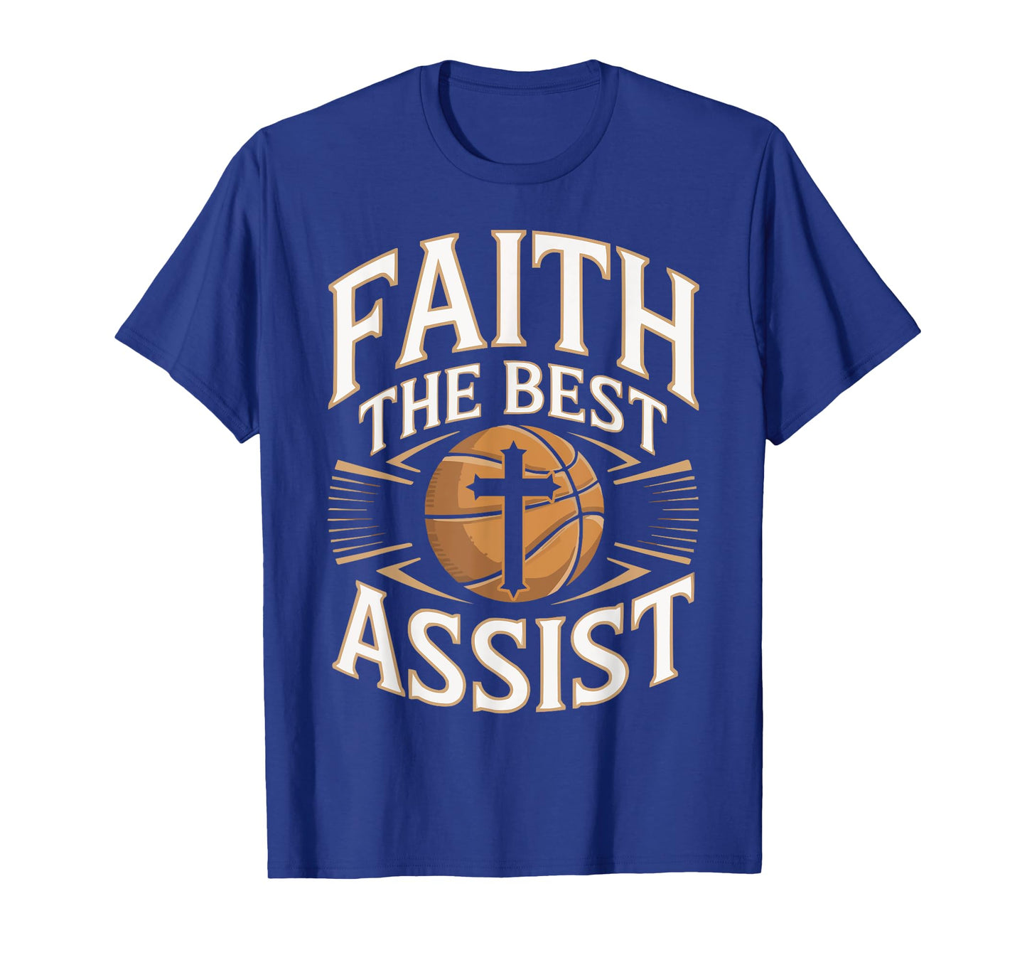 Christian Basketball Lover Religious Baller Jesus Christ T-Shirt