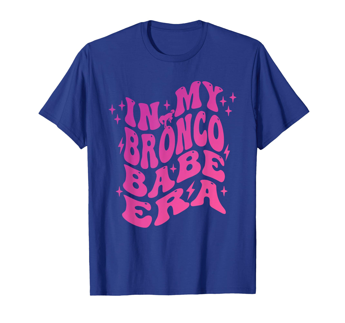 In My Bronco Babe Era Vintage Cowgirl T-Shirt