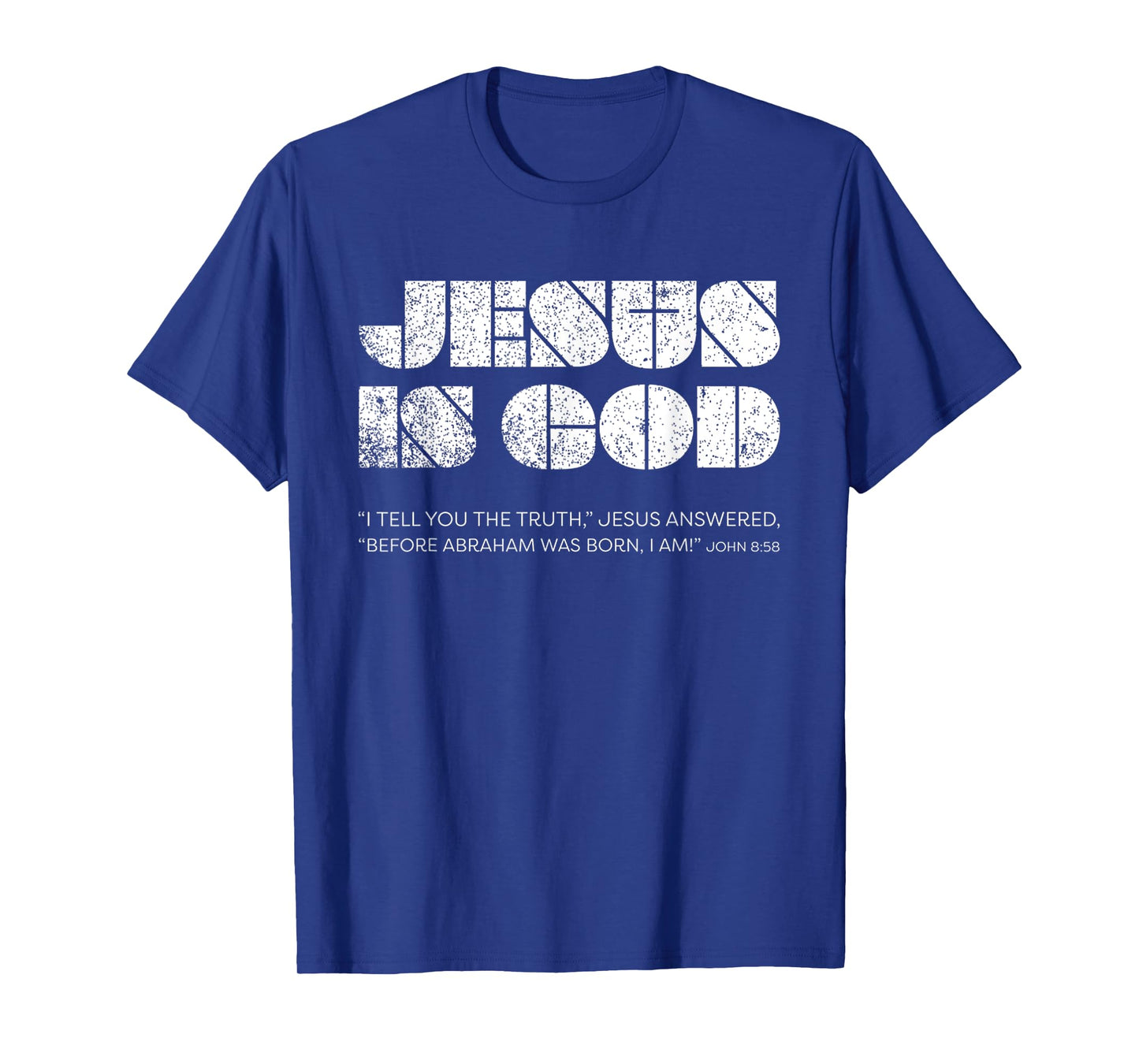 Vintage Jesus Is God, Lord and Savior Jesus Christian T-Shirt